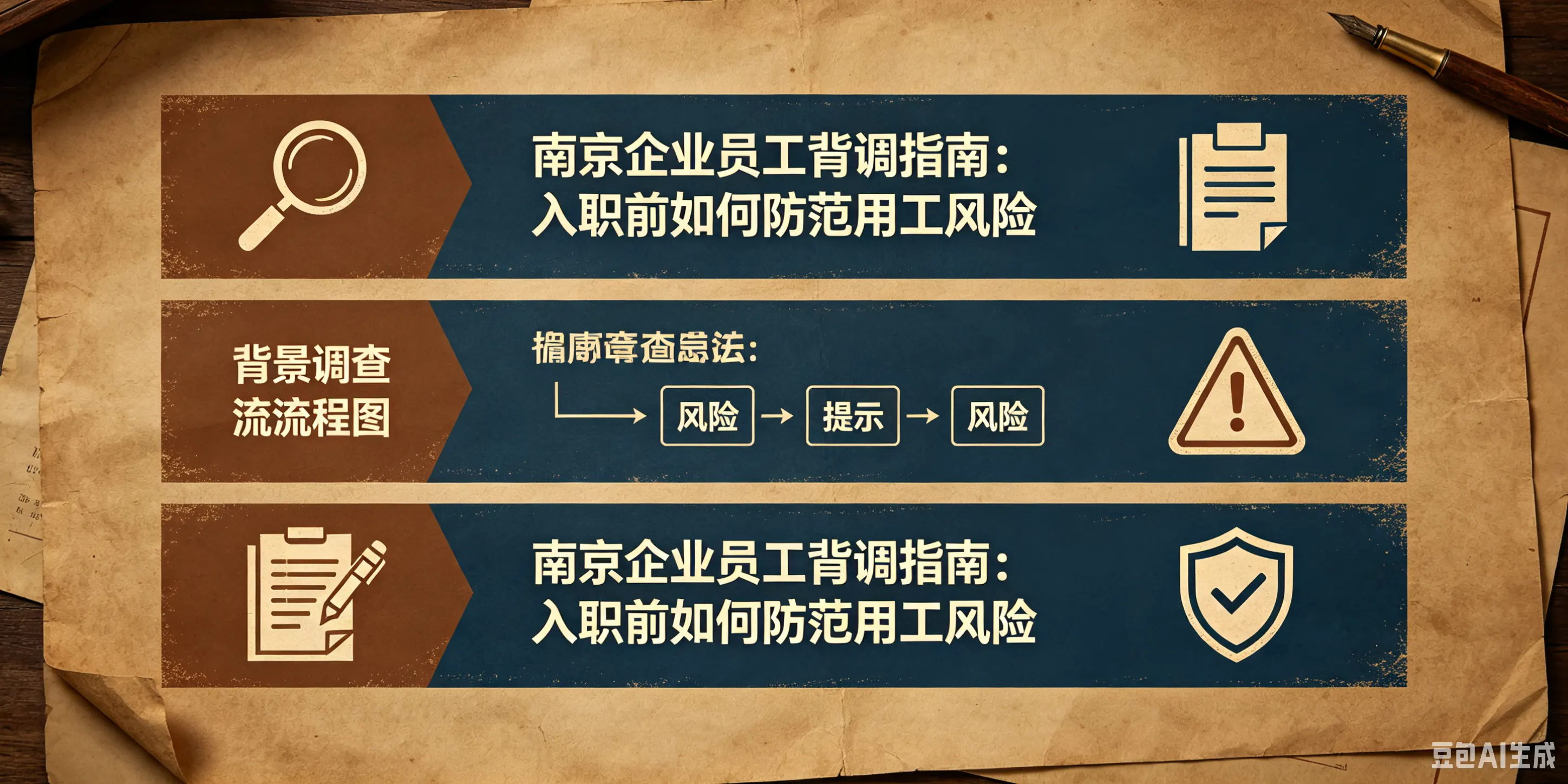 南京南京企业背调避坑指南:入职前最容易忽视的风险点配图