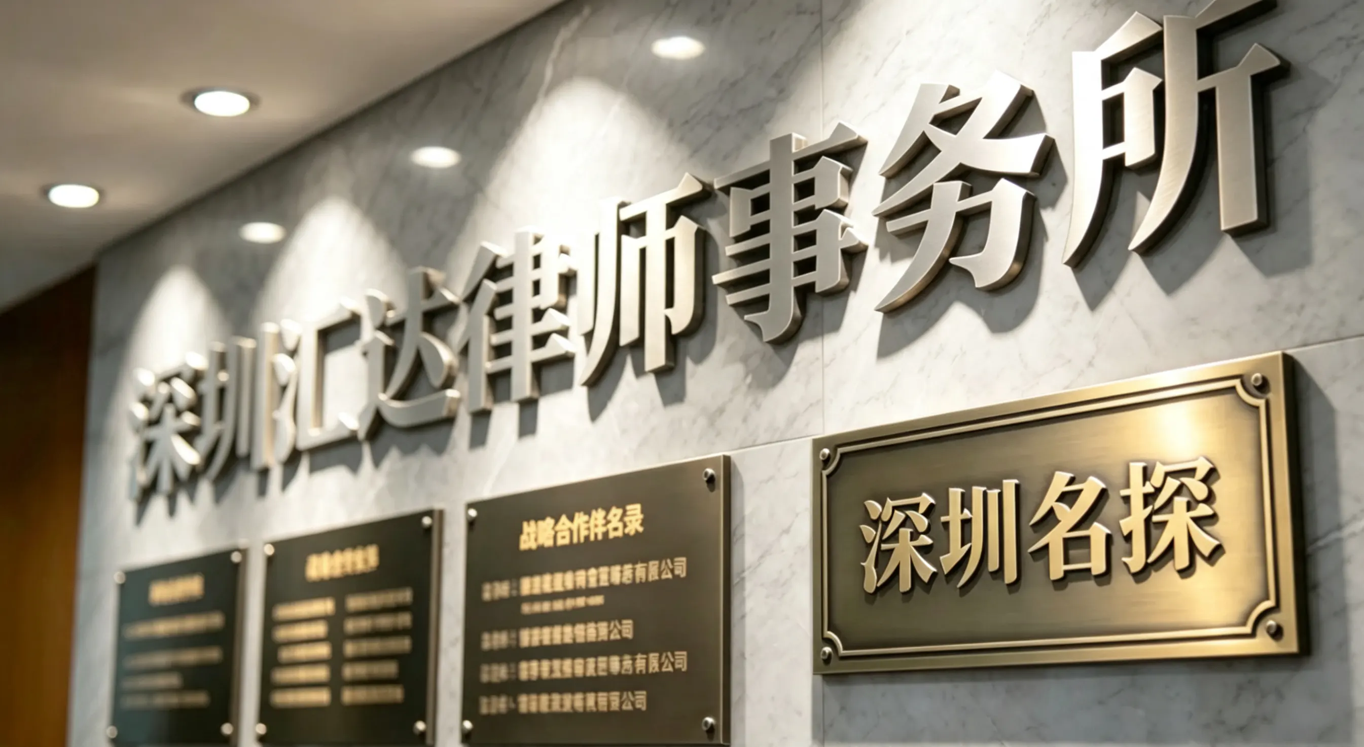 上海迅侦与汇达律师事务所战略合作挂牌现场